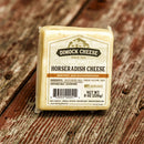 Dimock Cheese Horseradish Block Handcrafted Monterey Jack Gluten-Free 8 Oz