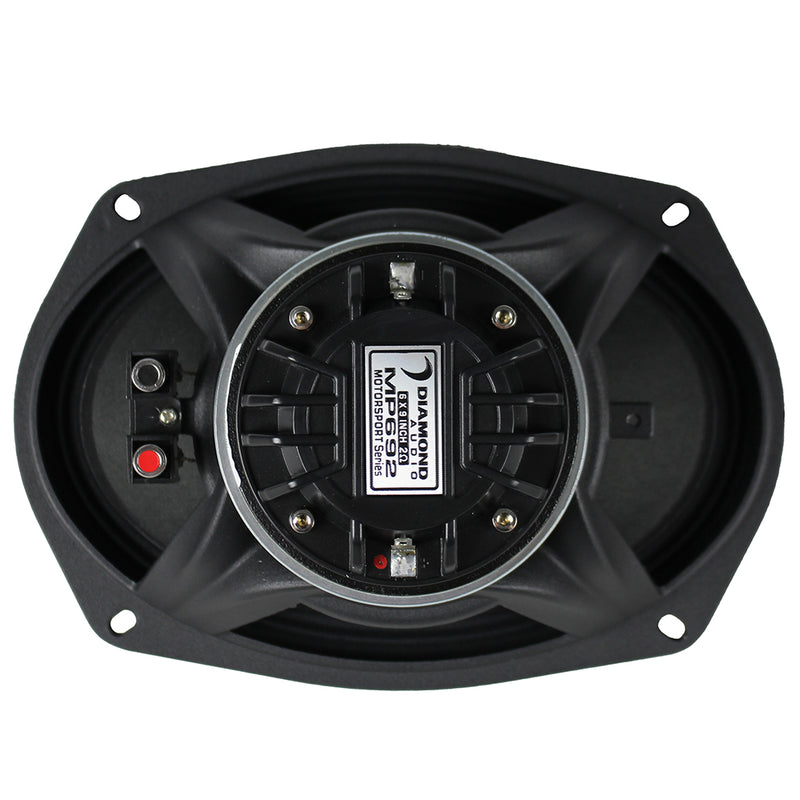 Diamond Audio 6x9" Full Range Co-ax Horn Speaker 2Ohm 250W RMS Motorsport Series