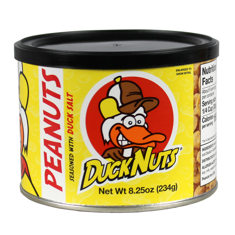 Duck Nuts Peanuts 8.25 Oz Made in USA Small Batch DNUTSPEANUTS