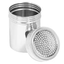 Casa M Spice Co Stainless Steel Dredge Shaker 10 Oz w/ Silicone Lid DRE10SSS