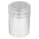 Casa M Spice Co Stainless Steel Dredge Shaker 10 Oz w/ Silicone Lid DRE10SSS