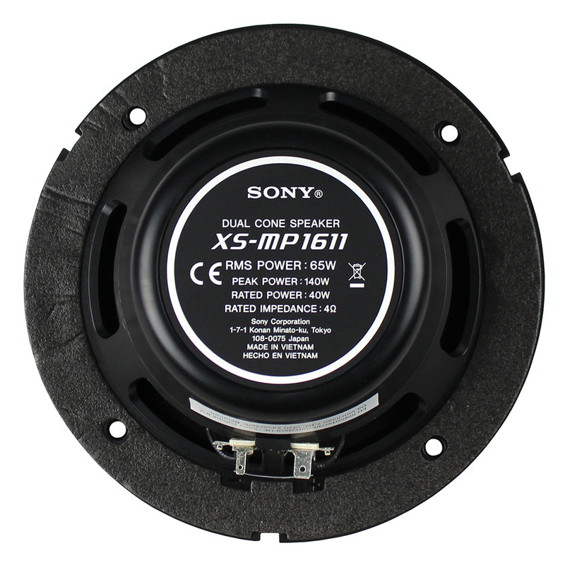 Sony Marine Receiver 6.5" Dual Cone Speaker Combo Bluetooth USB AUX DXS M5511BT