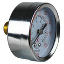 2" Face 0-200 PSI Pressure Gauge 1/4" NPT Back Mount