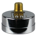 2" Face 0-200 PSI Pressure Gauge 1/4" NPT Back Mount