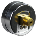 2" Face 0-200 PSI Pressure Gauge 1/4" NPT Back Mount