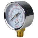 2" Face 0 - 200 PSI Pressure Gauge 1/4" NPT Side Mount
