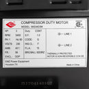 3 HP 3450 RPM Electric Motor Compressor Duty 56 Frame 1 Phase 5/8" Shaft 230 V