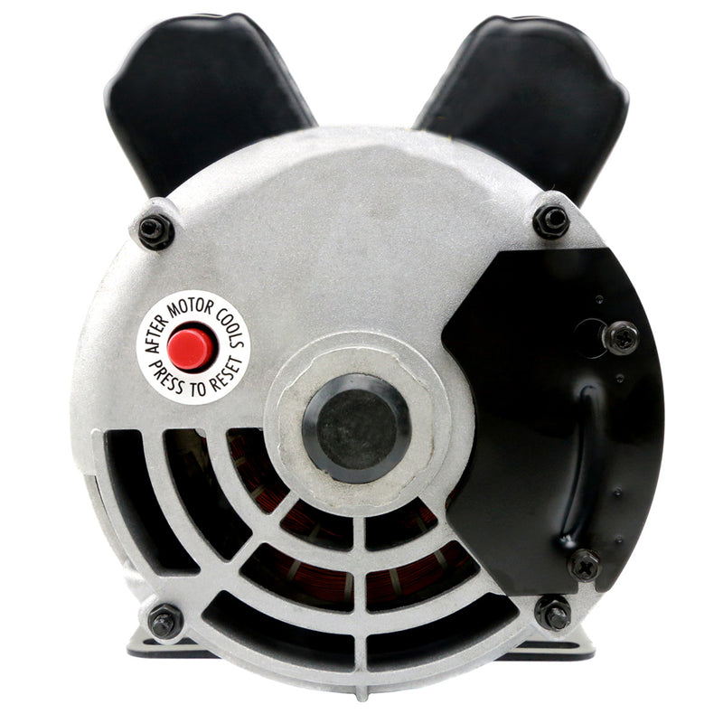 5 HP Compressor Duty Electric Motor 1 Phase 3450 RPM 56 Frame 7/8" Shaft 230V