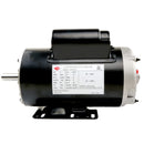 5 HP Compressor Duty Electric Motor 1 Phase 3450 RPM 56 Frame 7/8" Shaft 230V