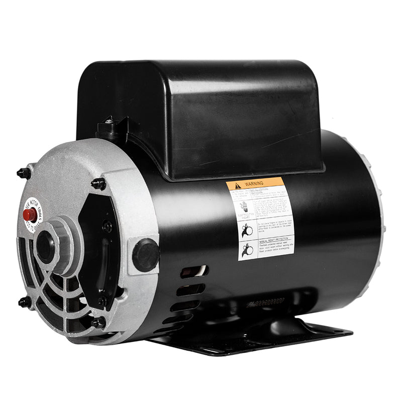5 HP Compressor Duty Electric Motor 230V 1 Phase 56HZ Frame 7/8" Shaft 3450 RPM