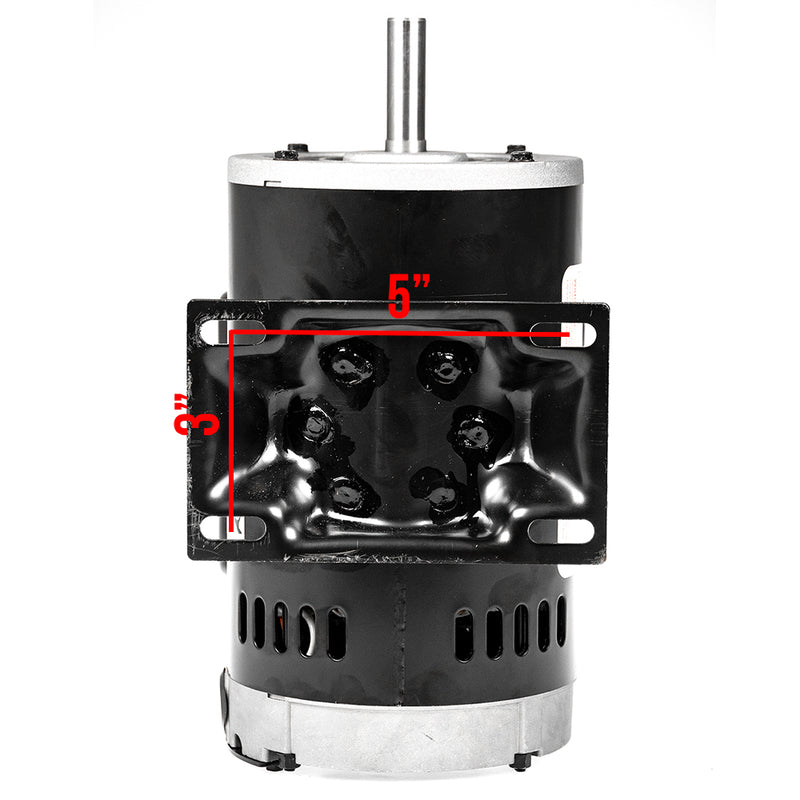 3/4 HP Electric Motor 56 Frame 1750 RPM Single Phase 115/230V 5/8" Shaft
