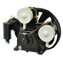 15HP 44CFM Displacement  2 Stage 3Cyl Pressure Lubricated Bare Pump w/flywheel