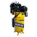 EMAX 7.5 HP 80 Gallon 31 CFM @ 100 PSI 3 Phase 2 Stage Air Compressor Silent Air ESP07V080V3-208