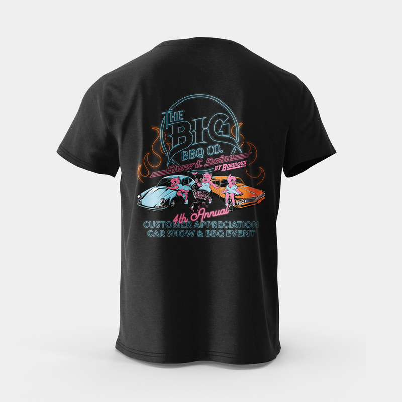 Robidoux Inc Big BBQ Company Event T-Shirt