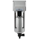 1/4" Compressed Air Water Filter Manual Drain w/ Mounting Bracket F502N
