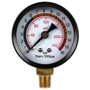 1" Compressed Air Water Filter Manual Drain w/ Pressure Gauge F966N