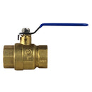 1" Female NPT Brass Ball Shut Off Valve Water Air Fluid 600 PSI WOG Full Port