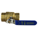 1" Female NPT Brass Ball Shut Off Valve Water Air Fluid 600 PSI WOG Full Port