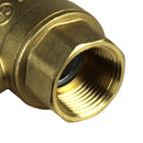 1" Female NPT Brass Ball Shut Off Valve Water Air Fluid 600 PSI WOG Full Port