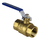 1" Female NPT Brass Ball Shut Off Valve Water Air Fluid 600 PSI WOG Full Port