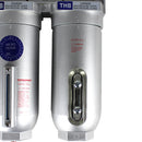 1" Inline Compressed Air Filter Desiccant Dryer Moisture Separator Trap Combo
