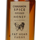 Fat Head Farms Cinnamon Spice Infused Raw Honey With Cinnamon Stick 12 Oz Jar