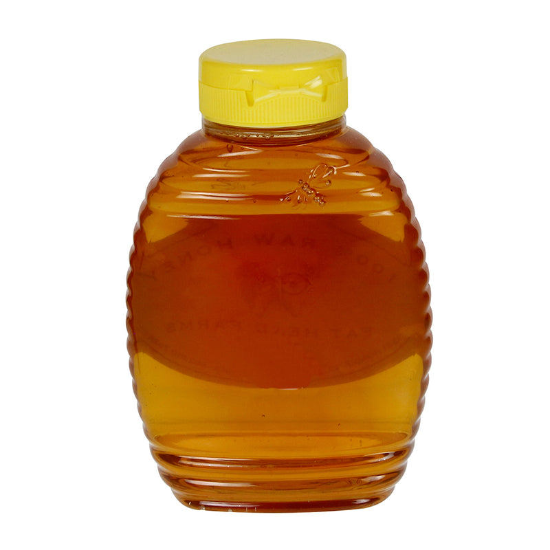 Fat Head Farms 100% Raw Honey Unfiltered Squeeze Bottle With No-Drip Lid 12 Oz