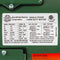 3/4 HP Single Phase Farm Duty Electric Motor 56 Frame 1800 RPM TEFC Enclosure FM34-18-56