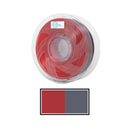 ZYLtech PLA Dual Color Silk Filament 1.75mm 1kg (2.2lbs) 3D Printer Filament - Crimson Noir (Red/Black)