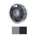 ZYLtech PLA Dual Color Silk Filament 1.75mm 1kg (2.2lbs) 3D Printer Filament - Shadow Blade (Silver/Black)