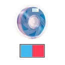 ZYLtech PLA Dual Color Silk Filament 1.75mm 1kg (2.2lbs) 3D Printer Filament - Texas Sky (Blue/Red)