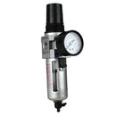 3/8" Compressed Air In Line Moisture / Water Filter Trap & Regulator Combination