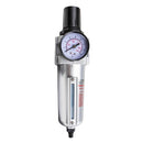 1/2" Air Pressure Regulator & Filter Combo with Gauge & Auto Float Drain