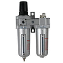 3/4" Compressed Air In Line Filter, Regulator, Oiler Lubricator, Combo FRL726N