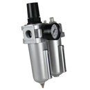 3/4" Compressed Air In Line Filter, Regulator, Oiler Lubricator, Combo FRL726N