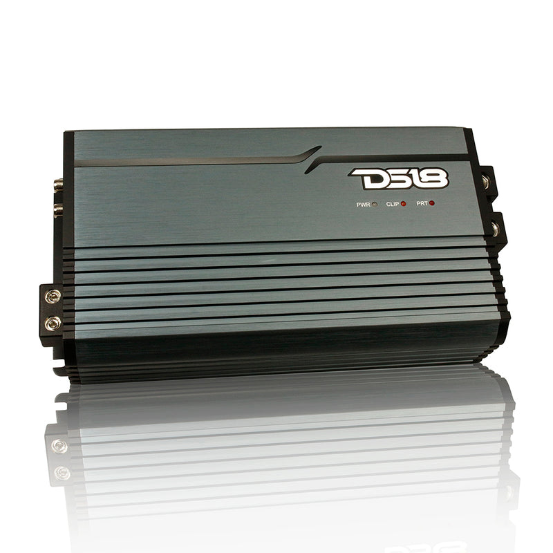DS18 FRP Compact Full Range Class D Monoblock Amplifier 3500W 1 Ohm Titanium