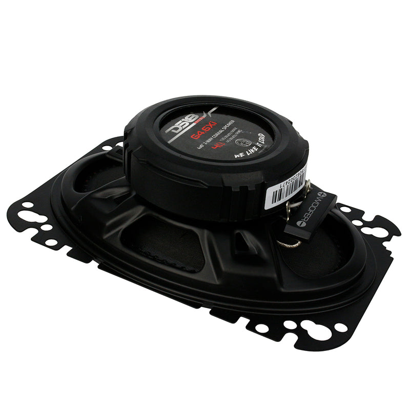 DS18 GEN-X 4x6" 2 Way Coaxial Speaker Pair 135W Max Power 45W RMS 4 Ohm G4.6XI