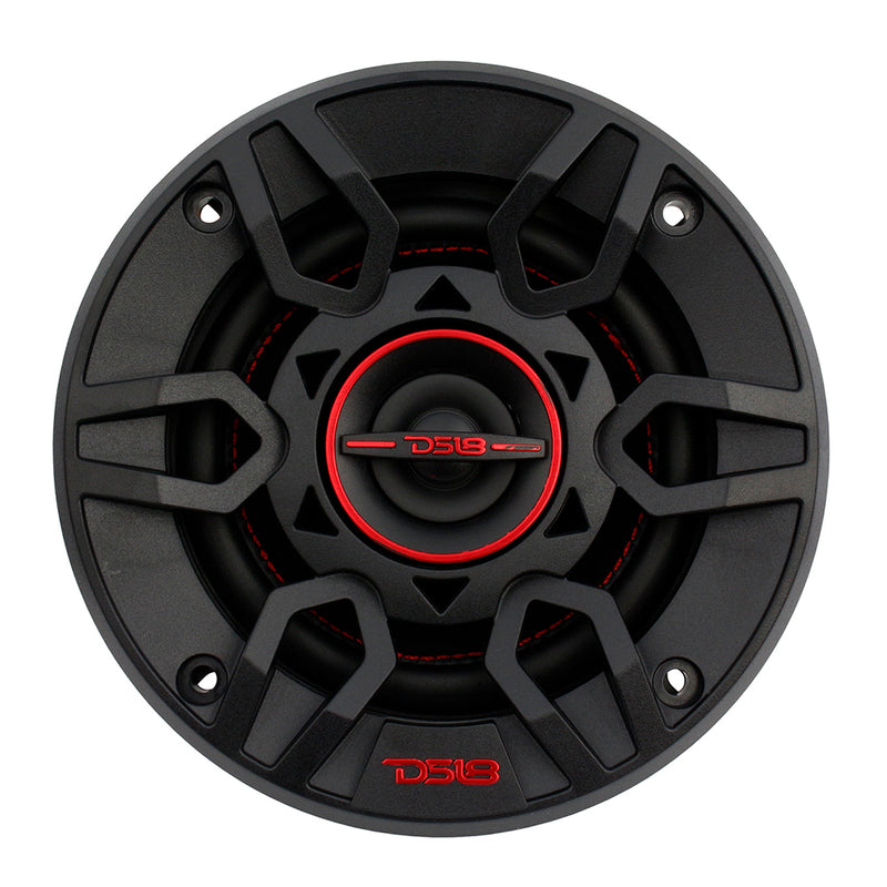 DS18 Gen-X 4" 2 Way Coaxial Speaker Pair With Grills 40 Watts RMS 4 Ohms G4XI