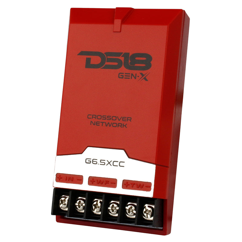 DS18 Gen-X 6.5" 2Way Component Set Speaker System 50W RMS 150W Max 4 Ohms G6.5XC