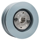 4.75" Double Groove B Section 5L Sheave with 7/8" (0.875") H-Style Split Taper Bushing - 2BK50H
