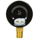 2" Face 200 PSI Pressure Gauge 1/4" MNPT Side Bottom Mount Rolair GA0250200GC