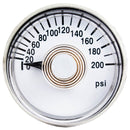 1.5" Face 200 PSI Pressure Gauge OEM Mount Replacement Rolair GA0125200