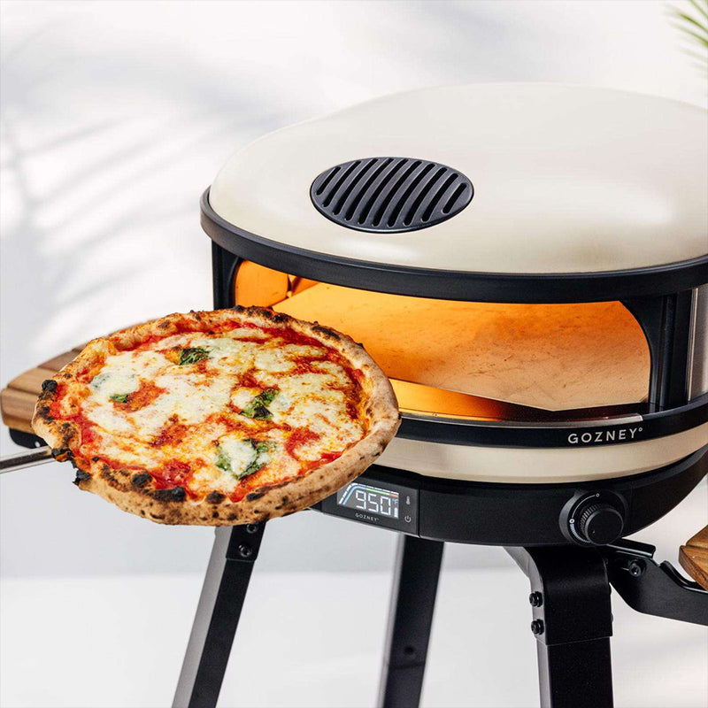 Gozney Arc XL Propane Gas Compact Outdoor Pizza Oven Cooks 16" Pizza Bone White