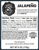 Gardner's Wisconsin Jalapeno Oven-Baked Cheese Gluten Free Keto Friendly Eat Hot
