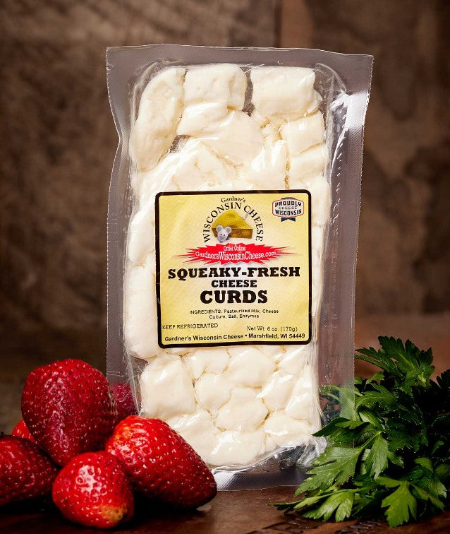 Gardner's Wisconsin Squeaky Cheese Curds Gluten Free Keto Friendly 6 oz