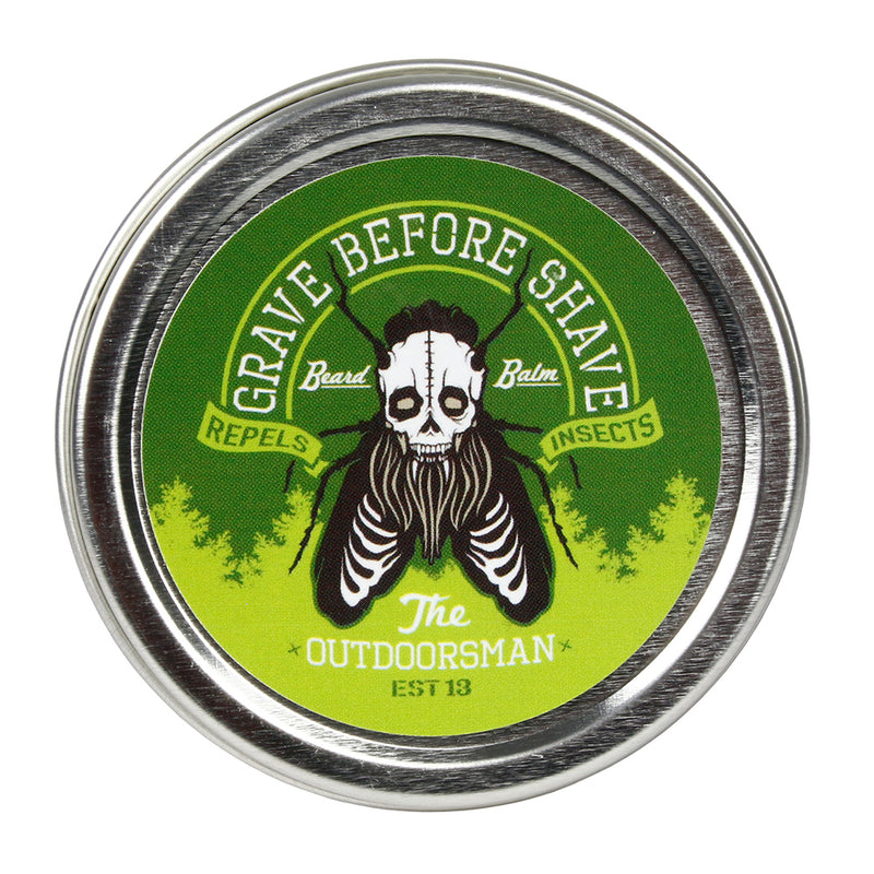 Grave Before Shave Handcrafted The Outdoorsman Beard Balm Repels Insects 2oz