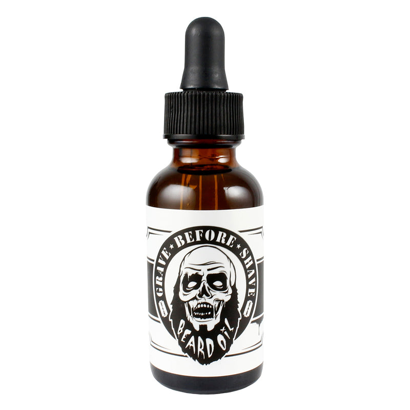 Grave Before Shave Beard & Mustache Oil Conditioner OG Blend Dropper 1 Fl Oz