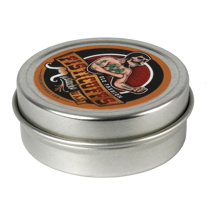 Grave Before Shave Fisticuffs Old Fashion Mustache Wax Strong Hold Citrus 1 Oz