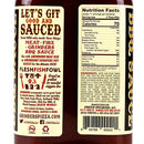 Grinders Original Flavor Award Winning BBQ Sauce 16 oz. Bottle