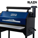 Blazn 36" Grid Iron Pellet Grill & Smoker Blue Fire 702 Sq. In. GRL-A112-0006